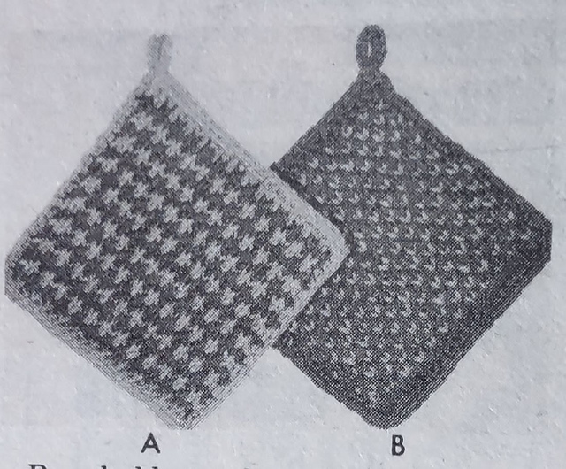 Christmas Pan Holders
