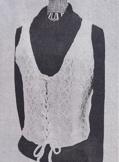 Cable Knit Vest