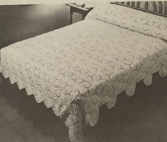 Popcorn Bedspread
