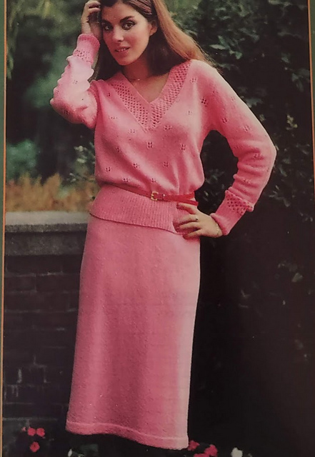 Two Piece Knit Dress