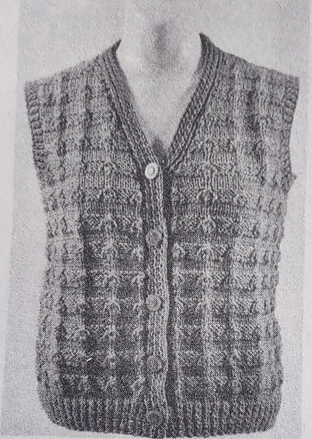 Misses Patterned Vest