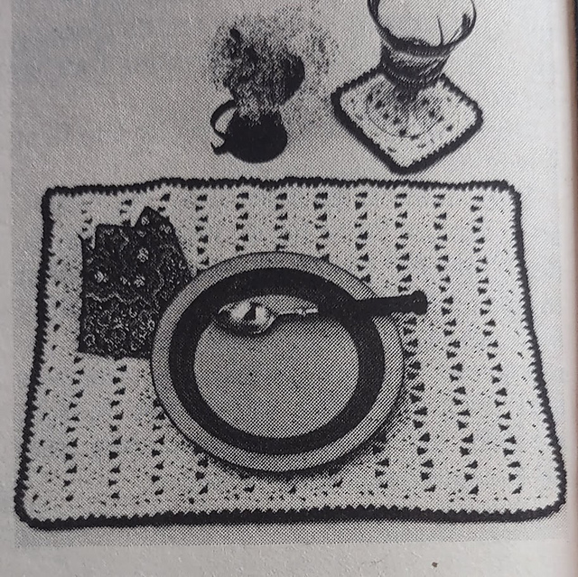 Place Mat and Coaster Set