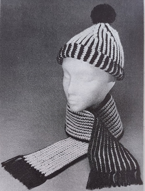 Reversible Ski Hat and Scarf
