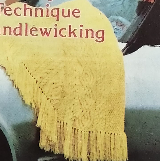 Fisherman Knit Afghan