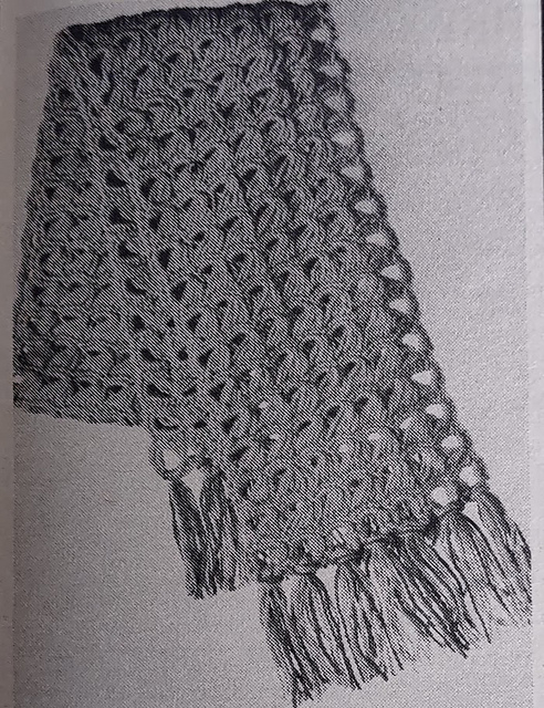 Broomstick Lace Scarf