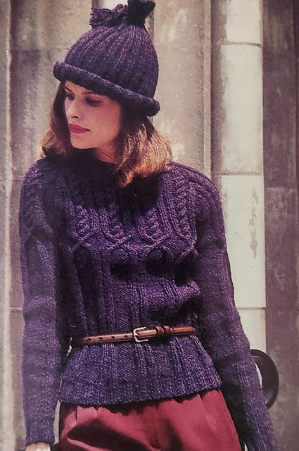 Casual Sweater and Cap