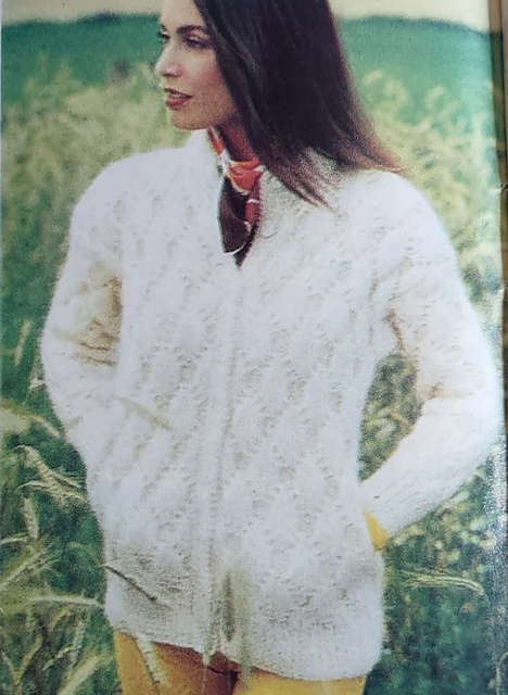 Honeycomb Patterned Cardigan