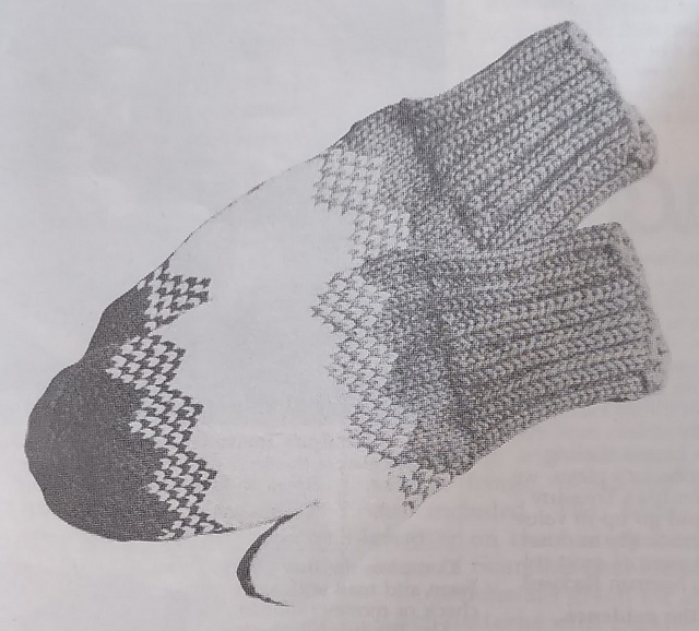 Three Color Mittens