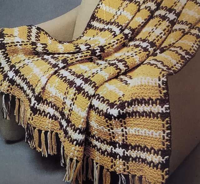 Plaid Afghan