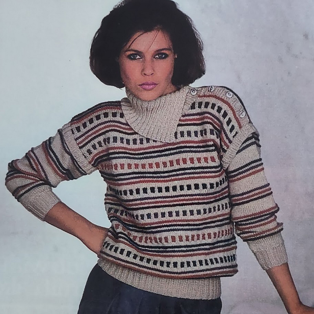 Sporty Stripes Sweater