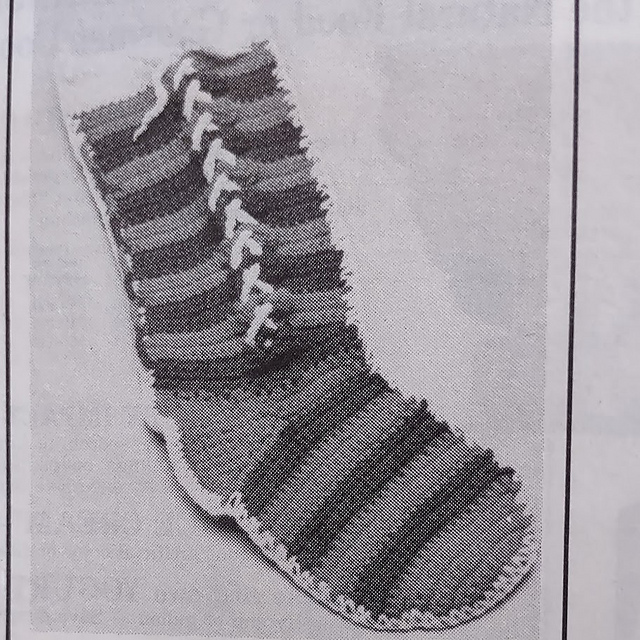 Laced Christmas Stocking