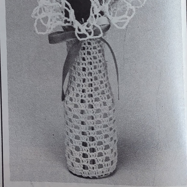 Crocheted Vase