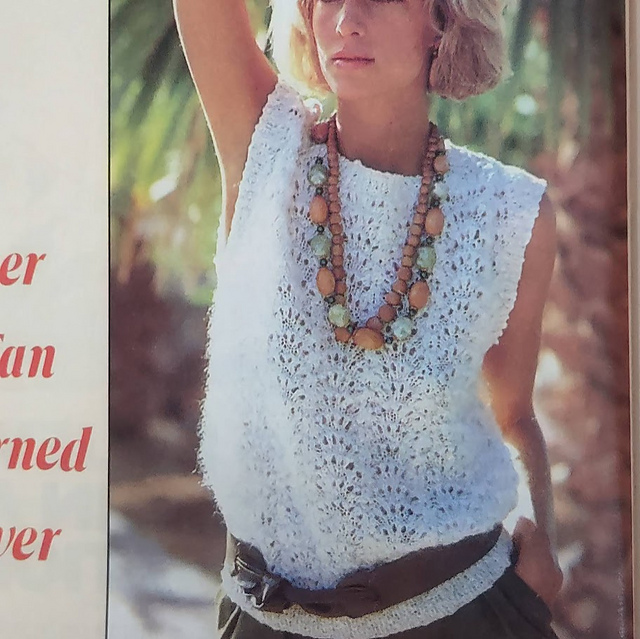 Feather and Fan Pullover