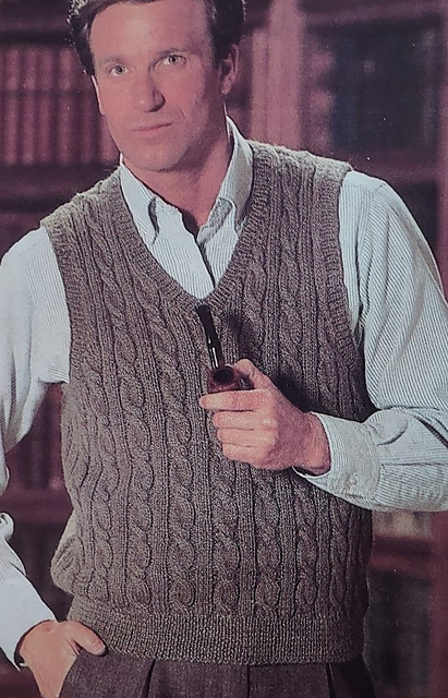 Classic Cabled Vest