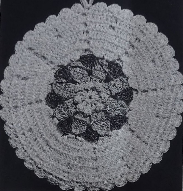 Double Layer Crocheted Potholder
