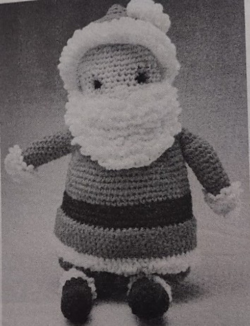 Crocheted Santa Doll
