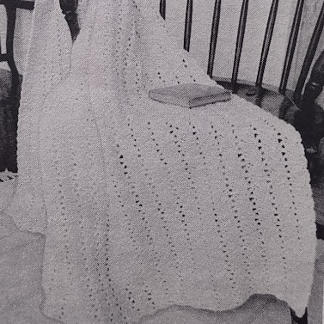 Shells and Chains Afghan