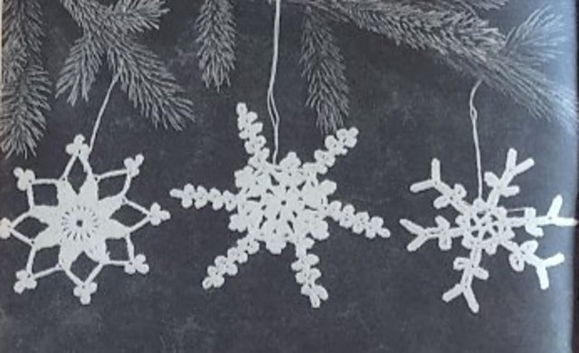 Crocheted Snowflakes