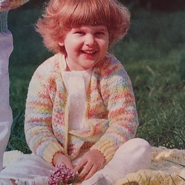 Toddler Surplice Cardigan