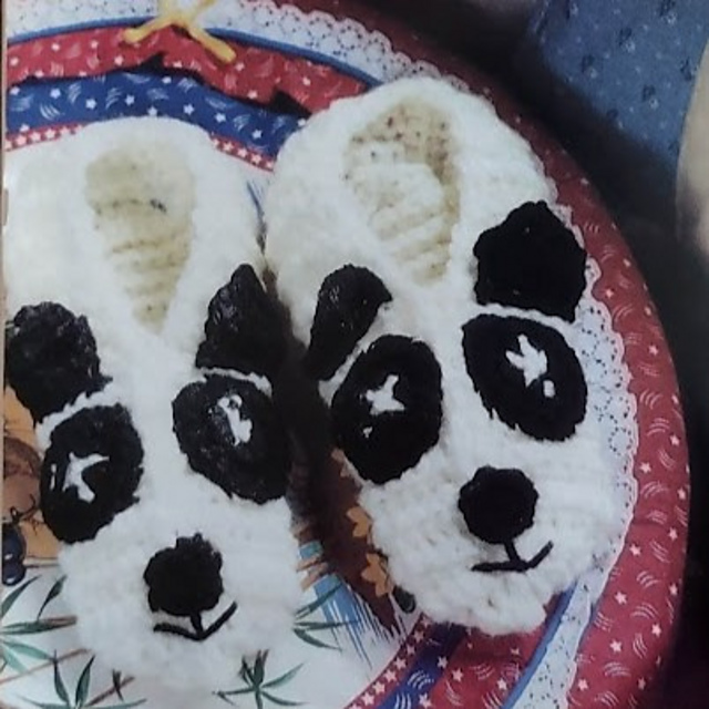 Panda Slippers