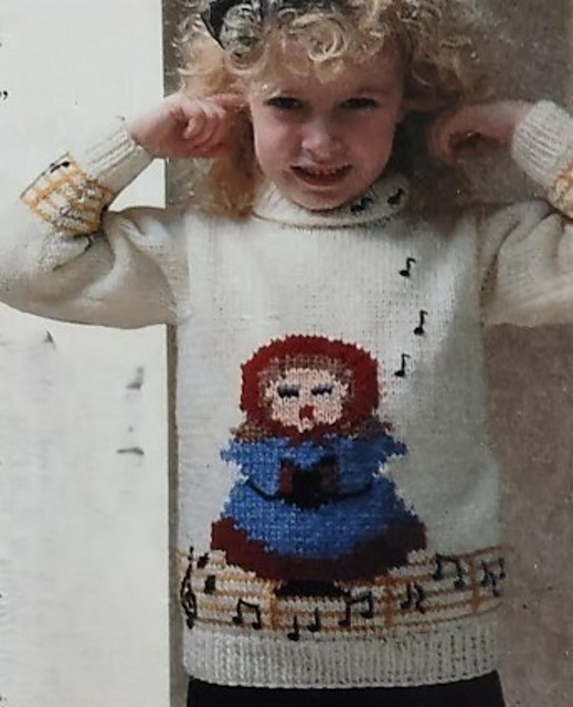 Child's Caroler Pullover