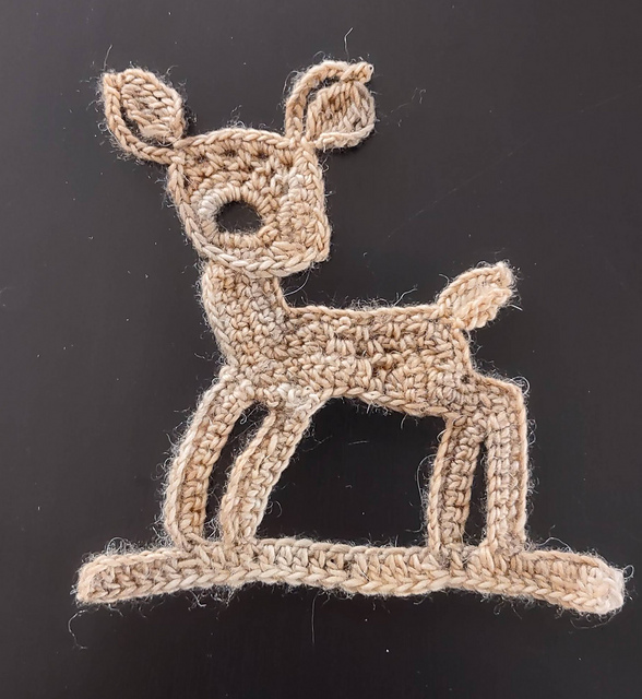 Crocheted Animals: Fawn
