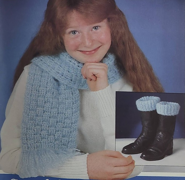 Scarf and Boot Cuffs