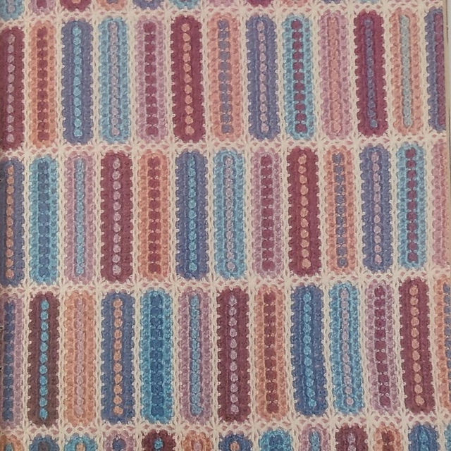 Granny Strip Afghan
