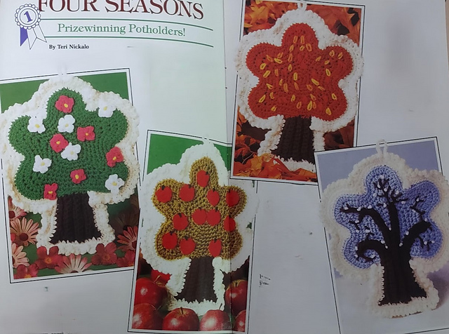 Four Seasons Potholders