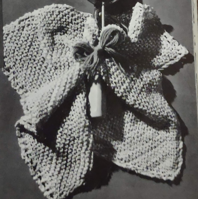 Knitted Dishcloth A-373