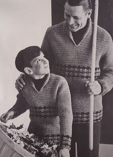 Father and Son Pullover