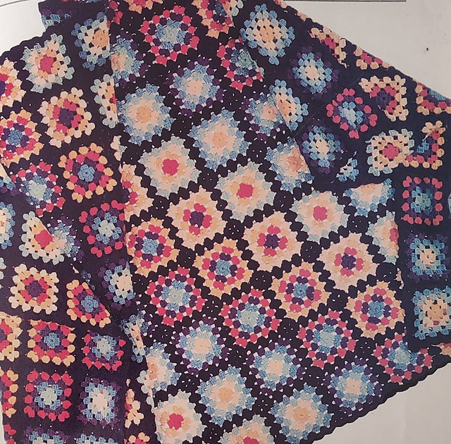Rainbow Afghan
