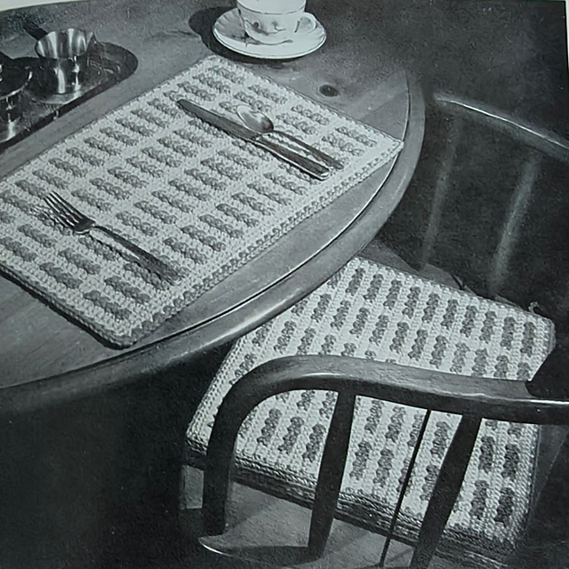 Ravelry: Gracious Dining Place Mat pattern by Lily Mills Company