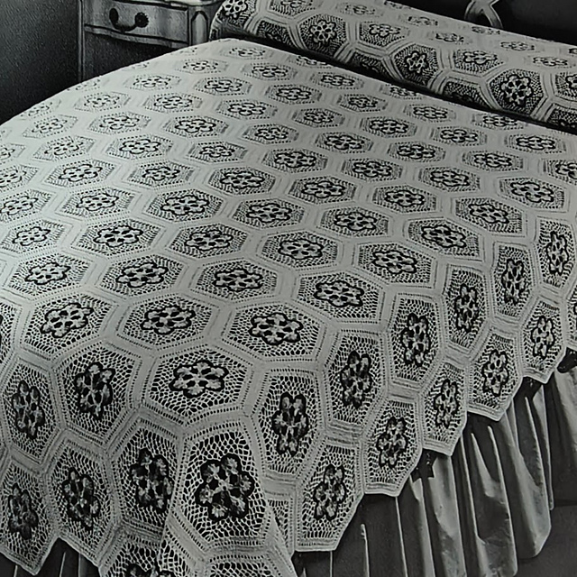 Victorian Nosegay Bedspread A-492