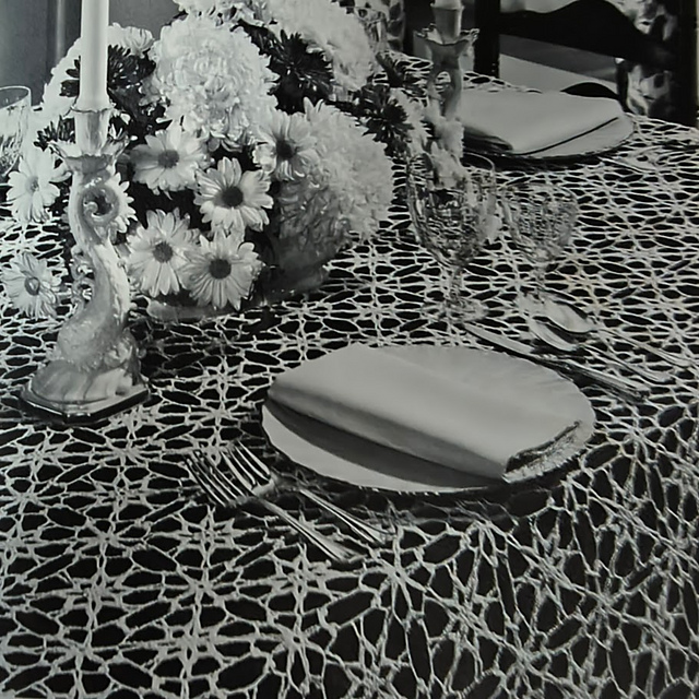 Snowflake Tablecloth A-488