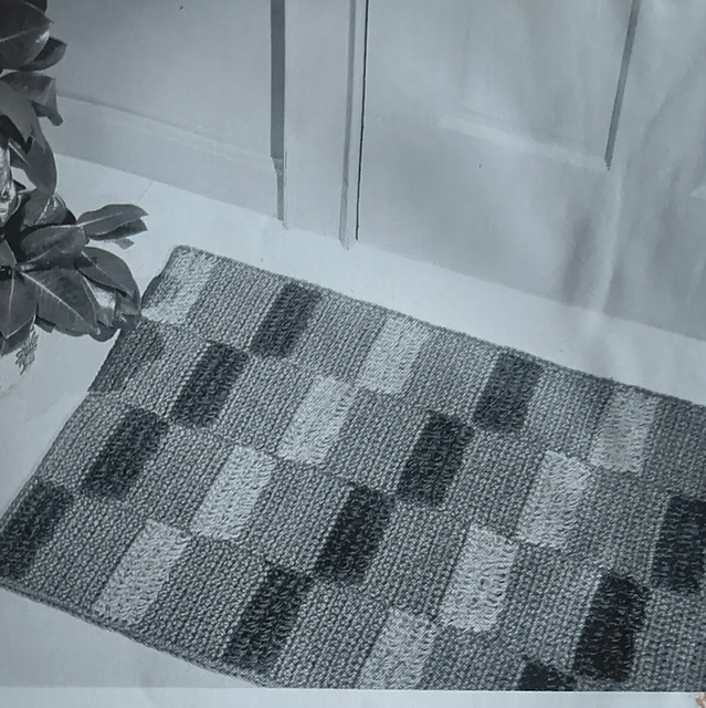Rug in Modern Texture
