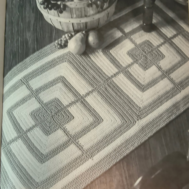 Square Rug and Pot Holders
