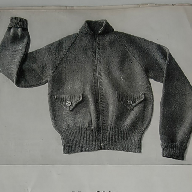 No. 8234 Boy's Raglan Jacket