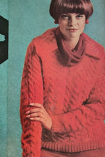 Sunset Orange Sweater