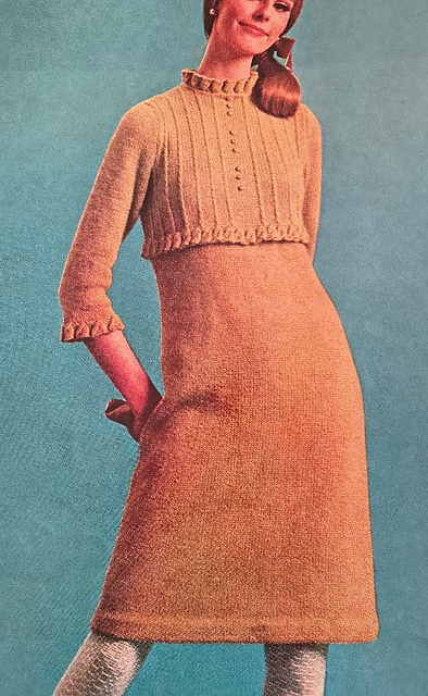 Gold Granny Dress