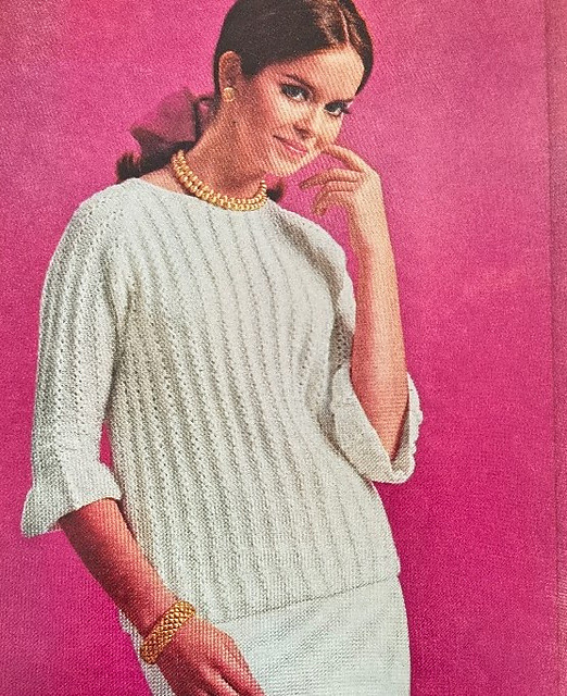 Ruffle-Sleeve Blouse