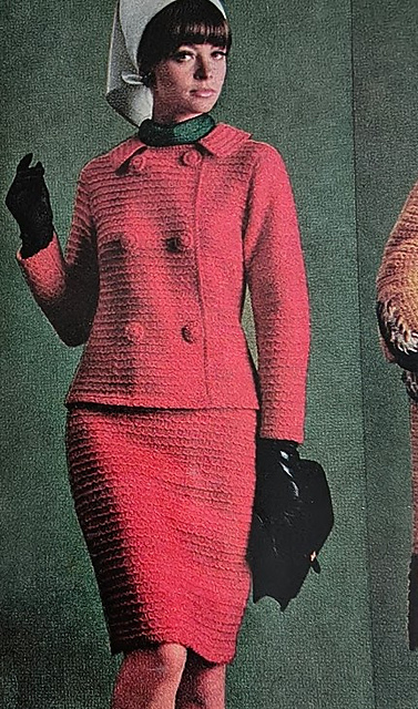 Coral Heather Suit
