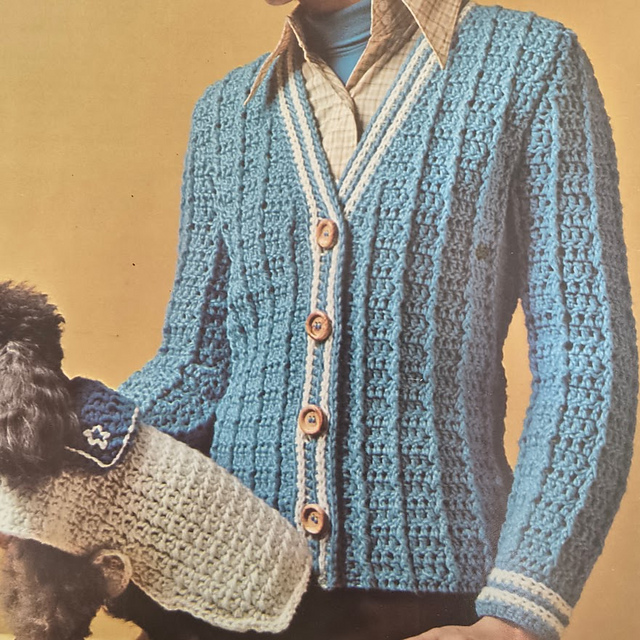 Ribbed Cardigan #777-21