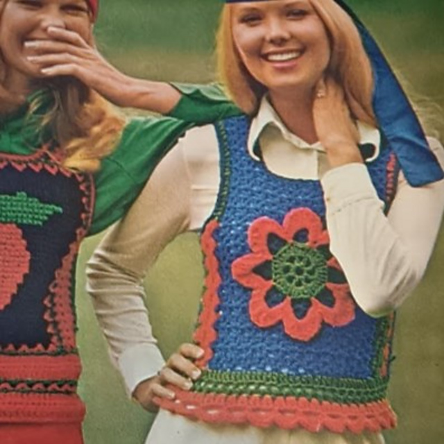 Flower Applique Top