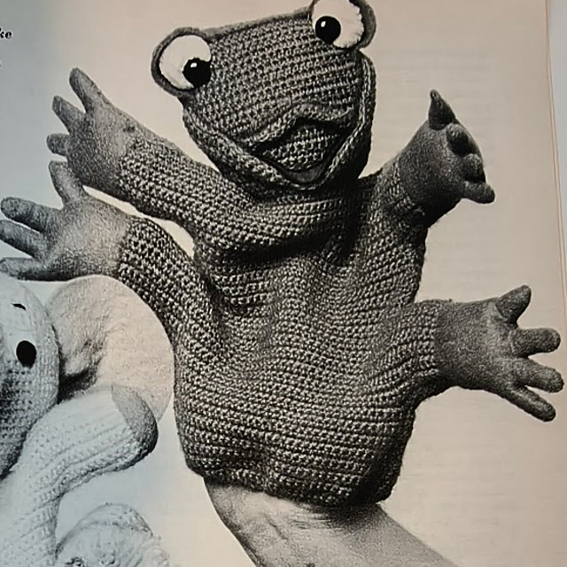 Frog Hand Puppet