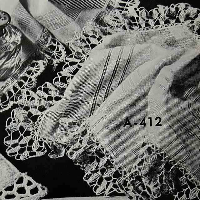 A-412 Crocheted Edging