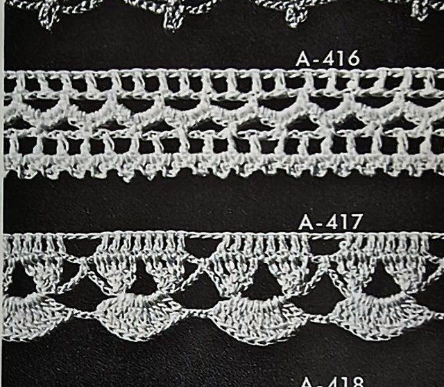 A-416 Crocheted Edging