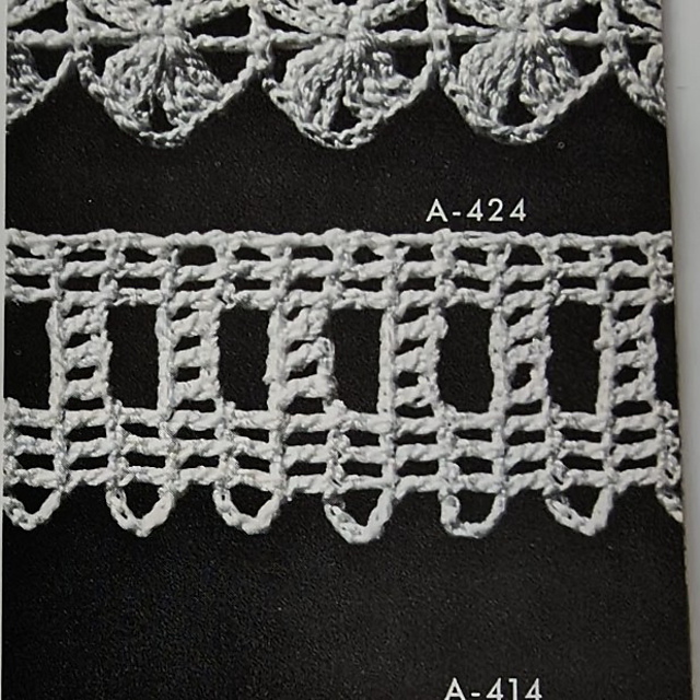 A-424 Crocheted Edging