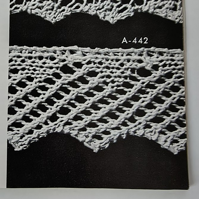 A-442 Knitted Edging