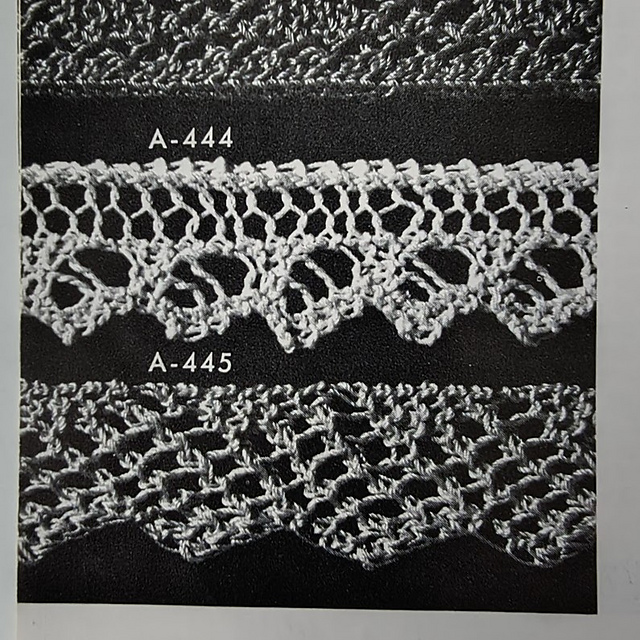 A-444 Knitted Edging
